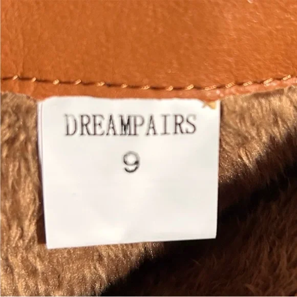 Dream Pairs Brown Faux Fur Lined Boots - Picture 6 of 8